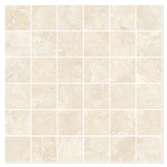 Sant’Agostino Mosaik Klinker <strong>Invictus Cross</strong>  Elfenben Mat 30x30 (5x5) cm