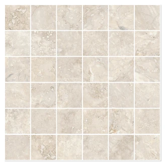 Sant’Agostino Mosaik Klinker <strong>Invictus Cross</strong>  Perle Mat 30x30 (5x5) cm
