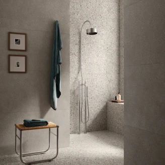 Sant’Agostino Klinker <strong>Gravel</strong>  Lille Grå Mat-Struktur 3D 60x120 cm