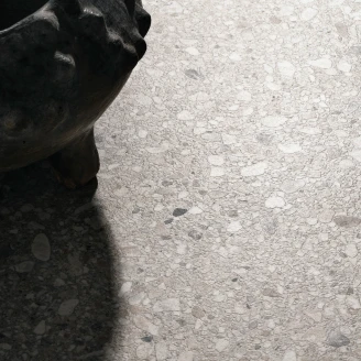 Sant’Agostino Klinker <strong>Gravel</strong>  Fuld Grå Mat-Struktur 3D 60x60 cm