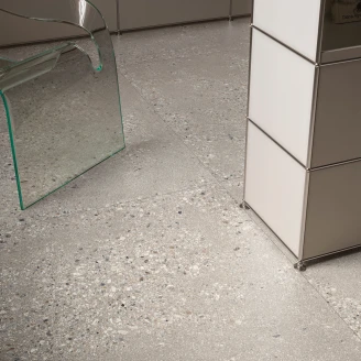 Sant’Agostino Klinker <strong>Gravel</strong>  Stor Grå Skridsikker Mat-Struktur 3D 90x90 cm