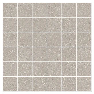 Sant’Agostino Mosaik Klinker <strong>Gravel</strong>  Lille Grå Mat-Struktur 3D 30x30 (5x5) cm
