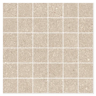 Sant’Agostino Mosaik Klinker <strong>Gravel</strong>  Lille Sand Mat-Struktur 3D 30x30 (5x5) cm