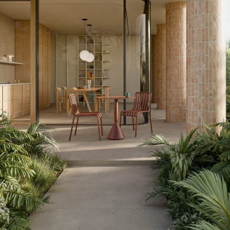 Sant’Agostino Udendørs Klinker <strong>Baystone</strong>  Grå Mat-Struktur 3D 60x120 cm Tykkelse 20 mm