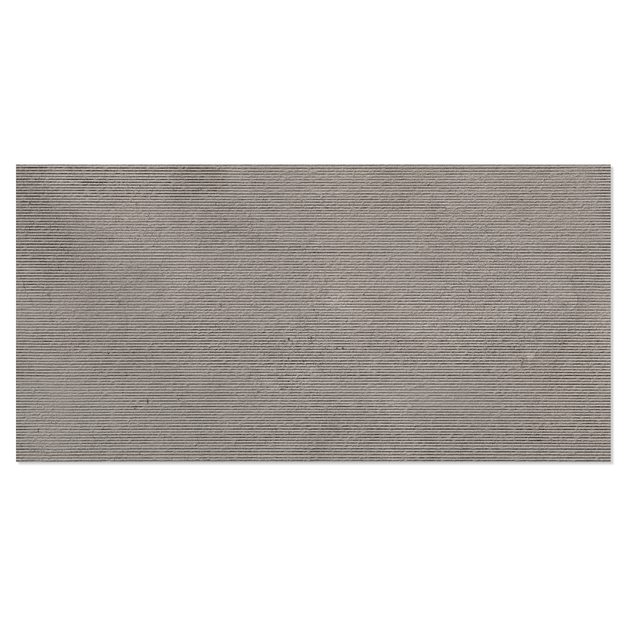 Sant’Agostino Vægflise Baystone Plisseret Grå Mat-Relief 60x120 cm