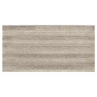 Sant’Agostino Vægflise <strong>Baystone</strong>  Plisseret Elfenben Mat-Relief 60x120 cm