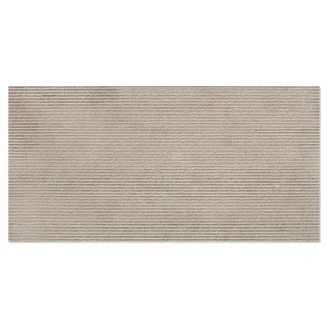 Sant’Agostino Vægflise <strong>Baystone</strong>  Plisseret Elfenben Mat-Relief 60x120 cm