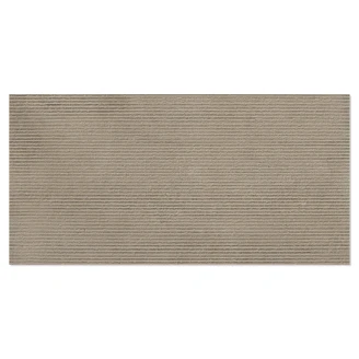 Sant’Agostino Vægflise <strong>Baystone</strong>  Plisseret Sand Mat-Relief 60x120 cm