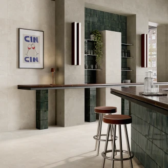 Sant’Agostino Klinker <strong>Baystone</strong>  Perle Mat-Struktur 3D 60x90 cm