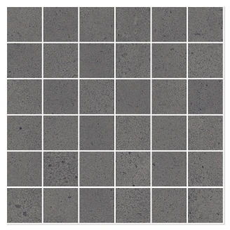 Sant’Agostino Mosaik Klinker <strong>Baystone</strong>  Mørk Mat-Struktur 3D 30x30 (5x5) cm