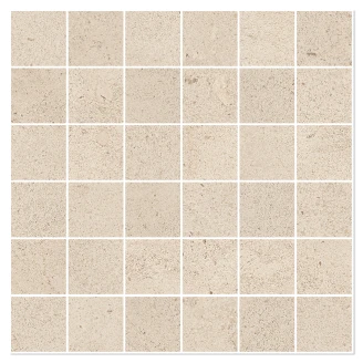 Sant’Agostino Mosaik Klinker <strong>Baystone</strong>  Elfenben Mat-Struktur 3D 30x30 (5x5) cm