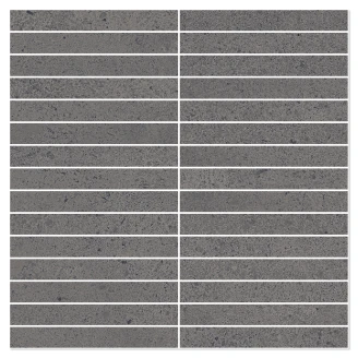 Sant’Agostino Mosaik Klinker <strong>Baystone</strong>  Plus Mørk Mat-Struktur 3D 30x30 cm