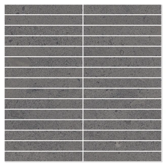 Sant’Agostino Mosaik Klinker <strong>Baystone</strong>  Plus Mørk Mat-Struktur 3D 30x30 cm