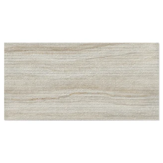 Sant’Agostino Vægflise <strong>Astral</strong>  Plisseret Elfenben Mat-Relief 60x120 cm