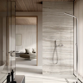 Sant’Agostino Vægflise <strong>Astral</strong>  Hvid Mat-Struktur 3D 60x120 cm