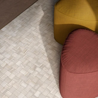 Sant’Agostino Mosaik Klinker <strong>Astral</strong>  Storm Pearl Mat-Struktur 3D 30x30 cm