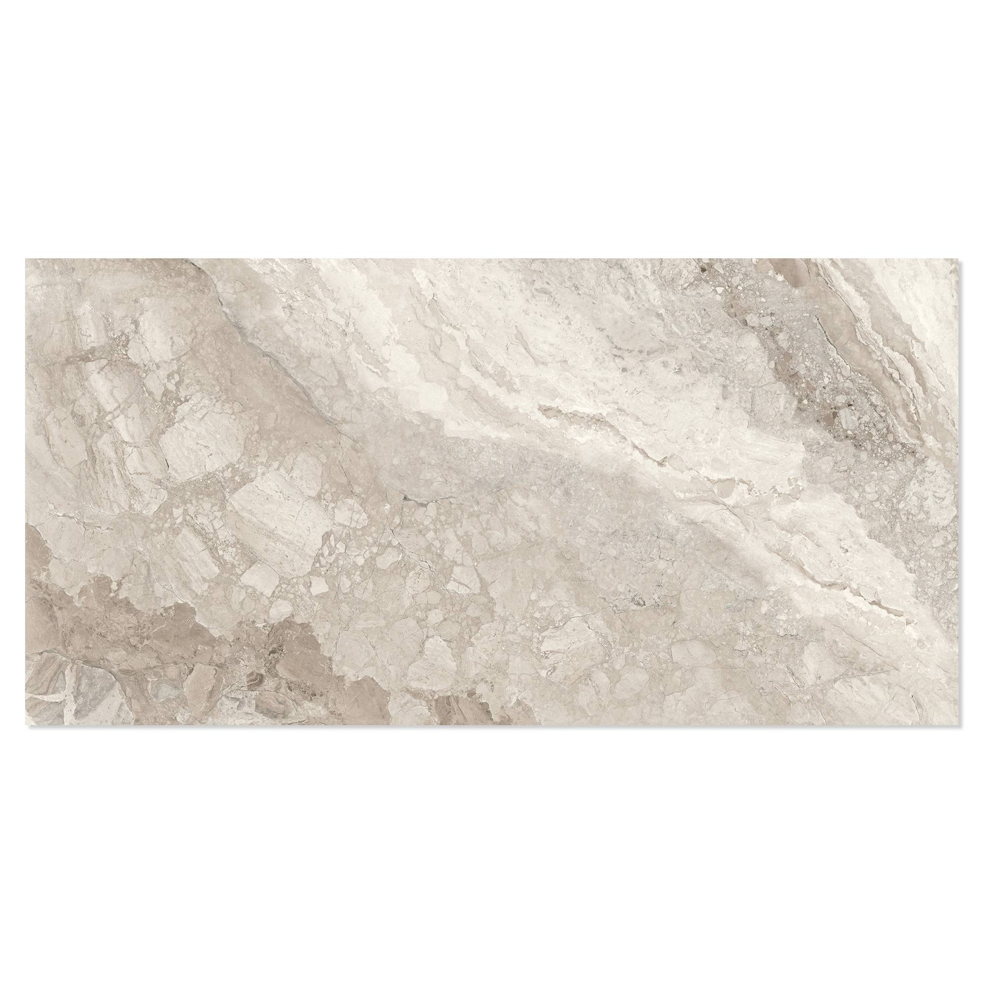 Sant’Agostino Marmor Klinker Mystic Beige Poleret 60x120 cm