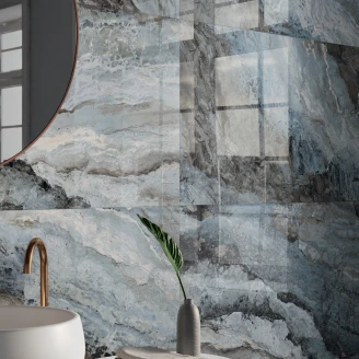 Sant’Agostino Marmor Klinker <strong>Mystic</strong>  Ocean Poleret 60x120 cm