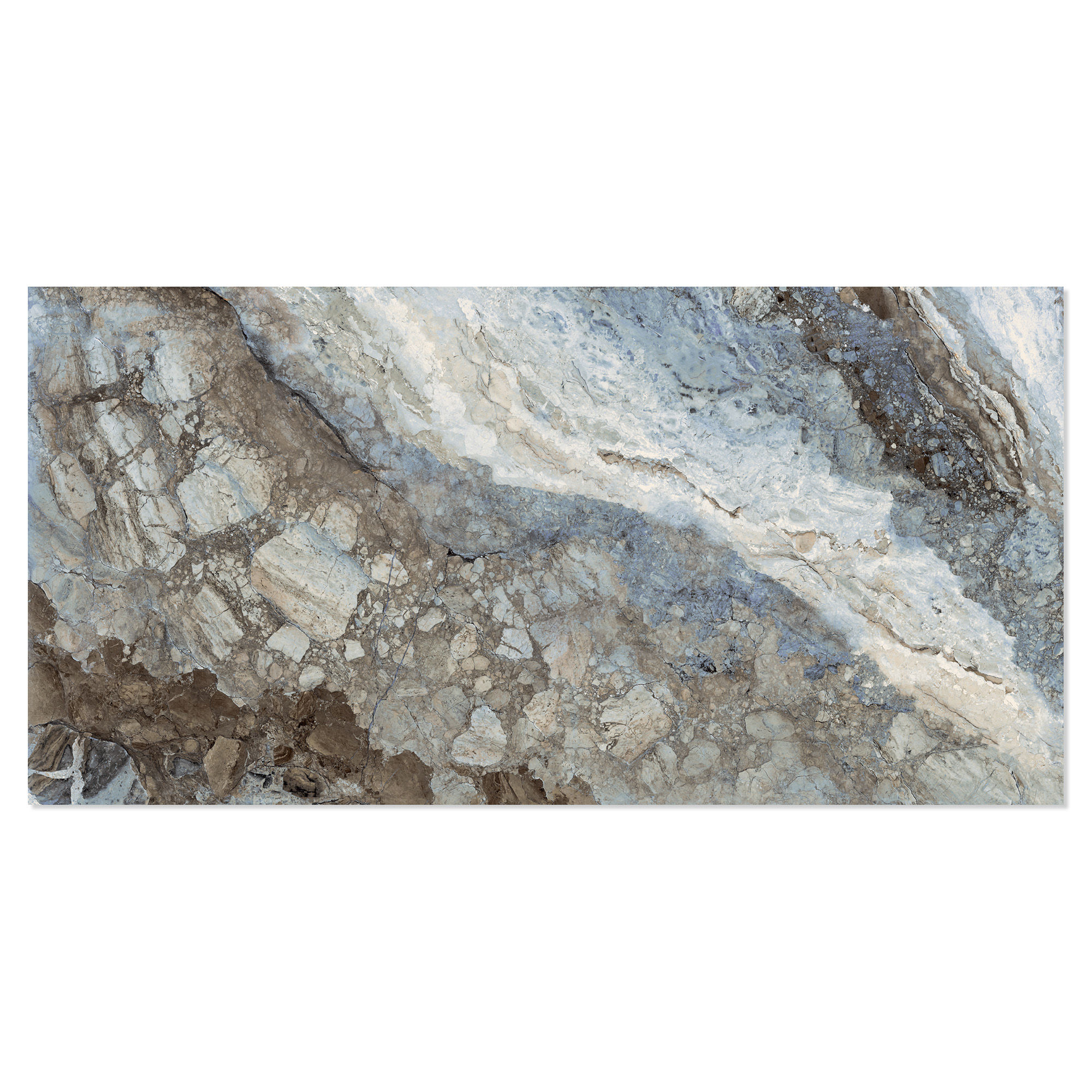 Sant’Agostino Marmor Klinker Mystic Ocean Mat 60x120 cm