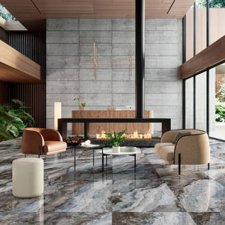 Sant’Agostino Marmor Klinker <strong>Mystic</strong>  Ocean Poleret 90x180 cm