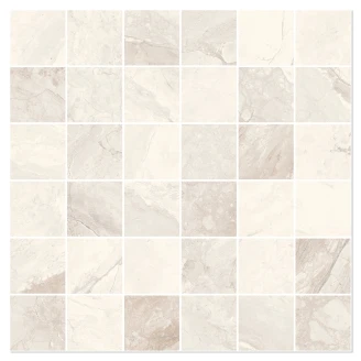 Sant’Agostino Mosaik Klinker <strong>Mystic</strong>  Elfenben Mat 30x30 cm