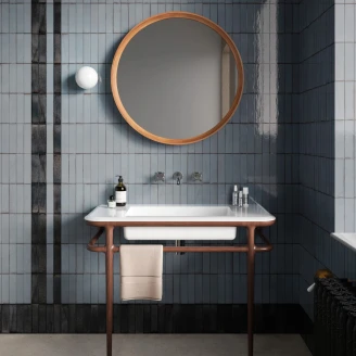 Sant’Agostino Vægflise <strong>Tetris</strong>  Arktis Blank 5x20 cm