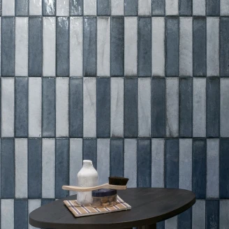 Sant’Agostino Vægflise <strong>Tetris</strong>  Ocean Blank 5x20 cm