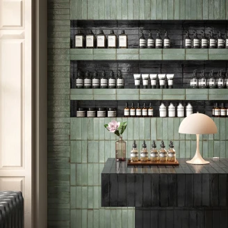 Sant’Agostino Vægflise <strong>Tetris</strong>  Salvie Blank 5x20 cm