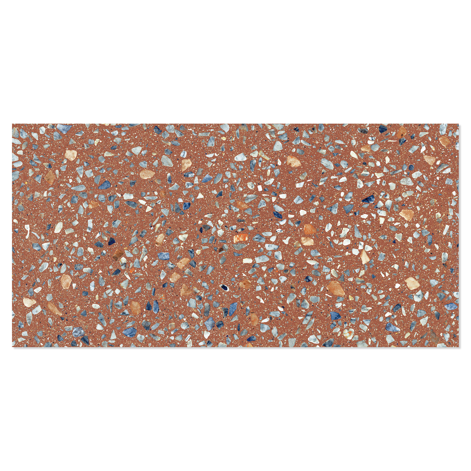 Sant’Agostino Klinker Glow Plus Solnedgang Mat-Struktur 3D 60x120 cm