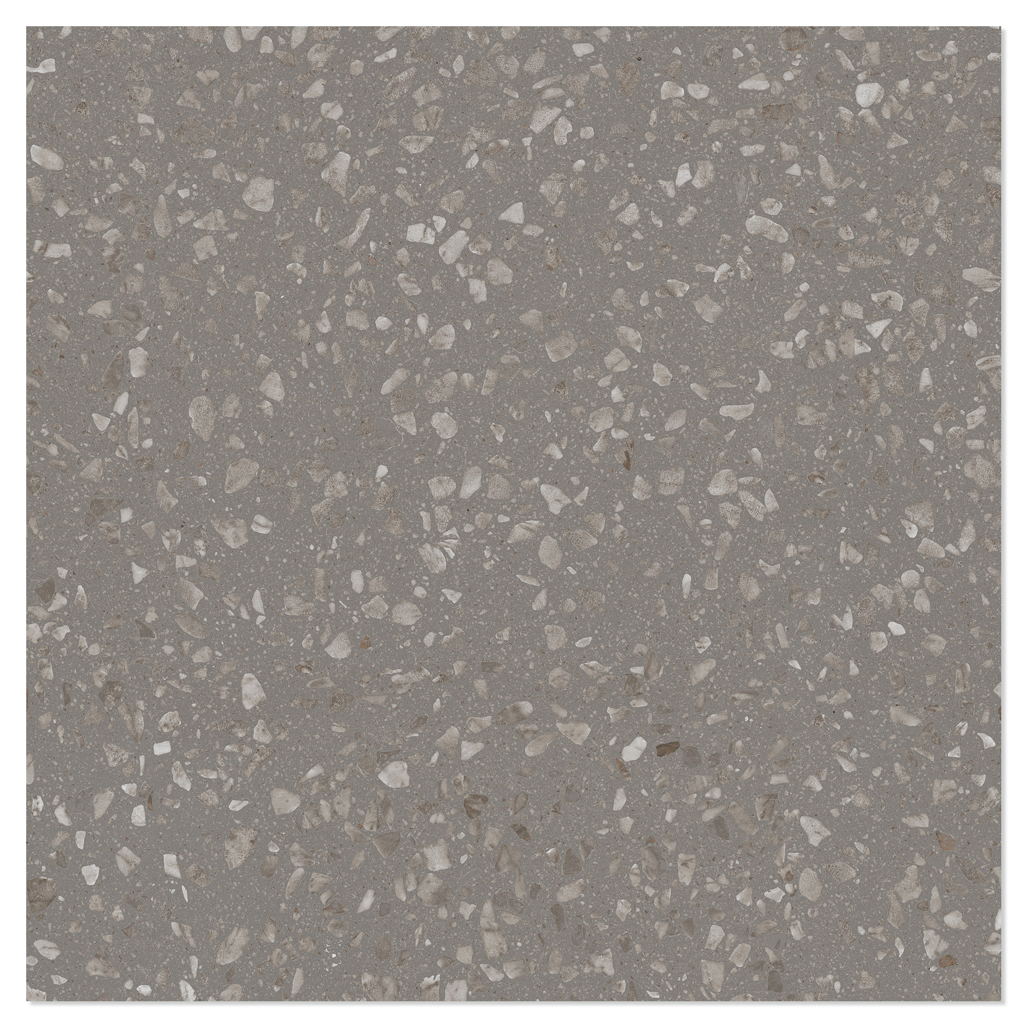 Sant’Agostino Klinker Glow Silkegrå Mat-Satin 90x90 cm