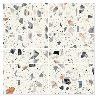 Sant’Agostino Mosaik Klinker <strong>Glow</strong>  Plus Måne Mat-Struktur 3D 30x30 (5x5) cm