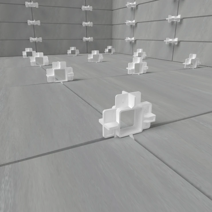 Flisekryds X-form Multi 4x (1/2/3/5mm) 40 st