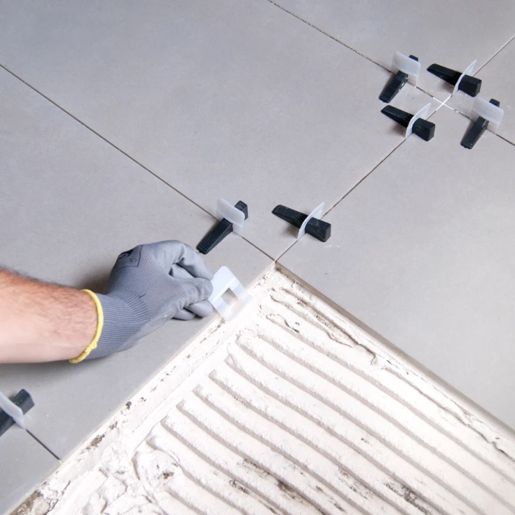 Nivelleringsklips 1 mm Niveausystem 300 st