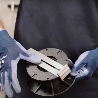 Distanceplade INOX (paneler >5 m)