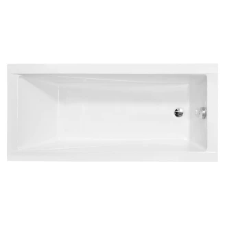 Badekar <strong>Sydney</strong>  Hvid Glat 160 cm (Uden Panel & Afløb)
