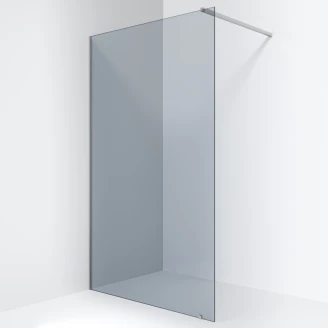 Ravak Brusevæg <strong>Walk In Wall</strong>  8 mm 120x200 cm Krom Blank Tonet