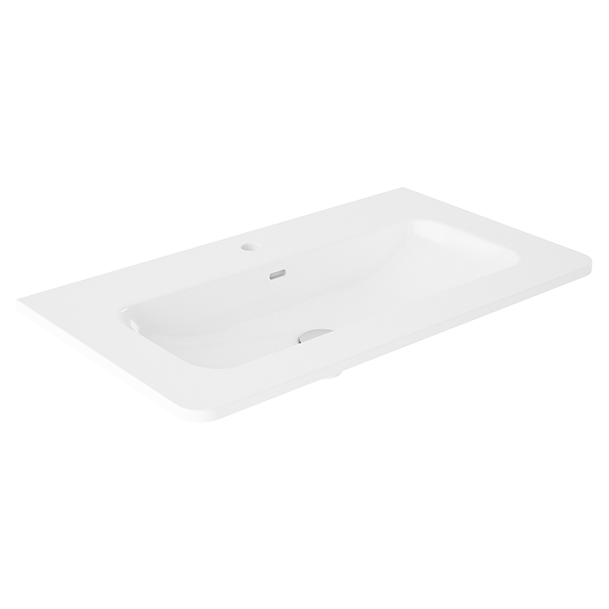 Håndvask Arcoiris Hvid Blank 80 cm