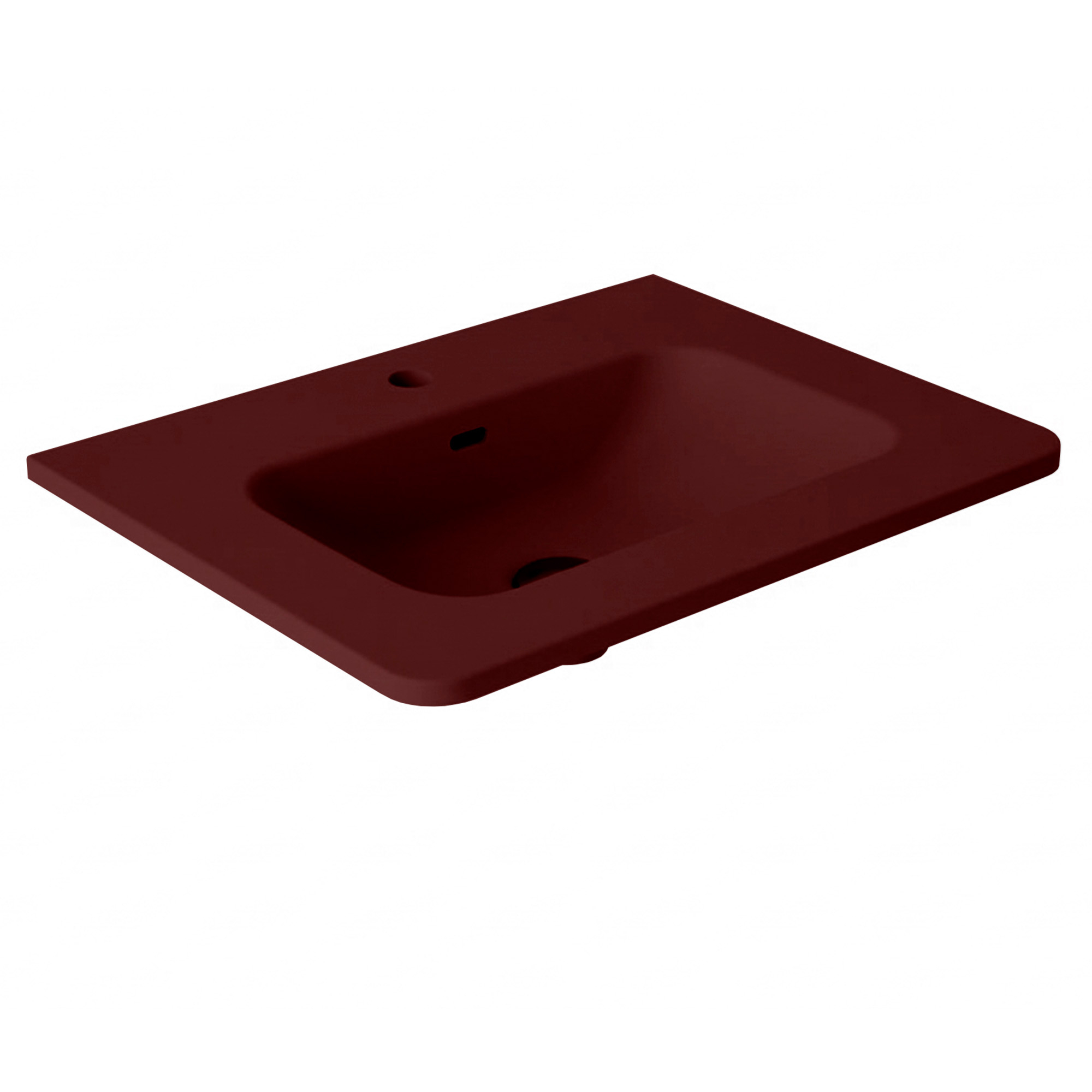 Håndvask Arcoiris Rød Mat 60 cm