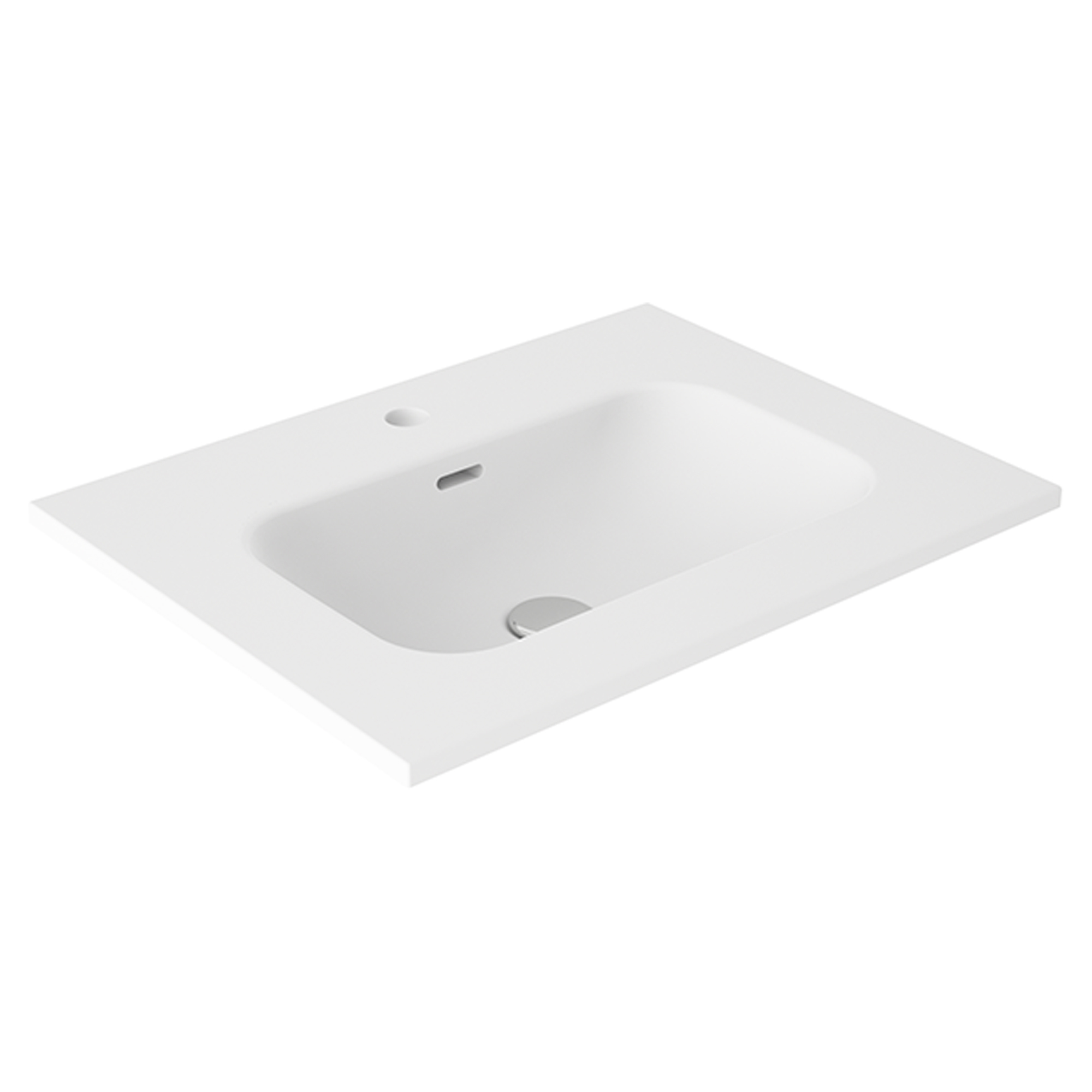 Håndvask Vibrante Hvid Blank 60 cm