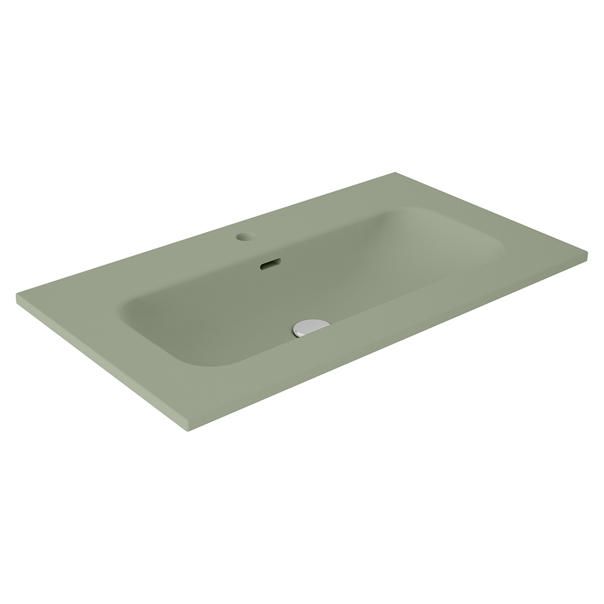 Håndvask Vibrante Oliven Mat 80 cm