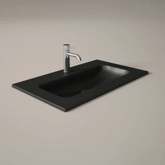 Håndvask <strong>Vibrante</strong>  Sort Mat 100 cm