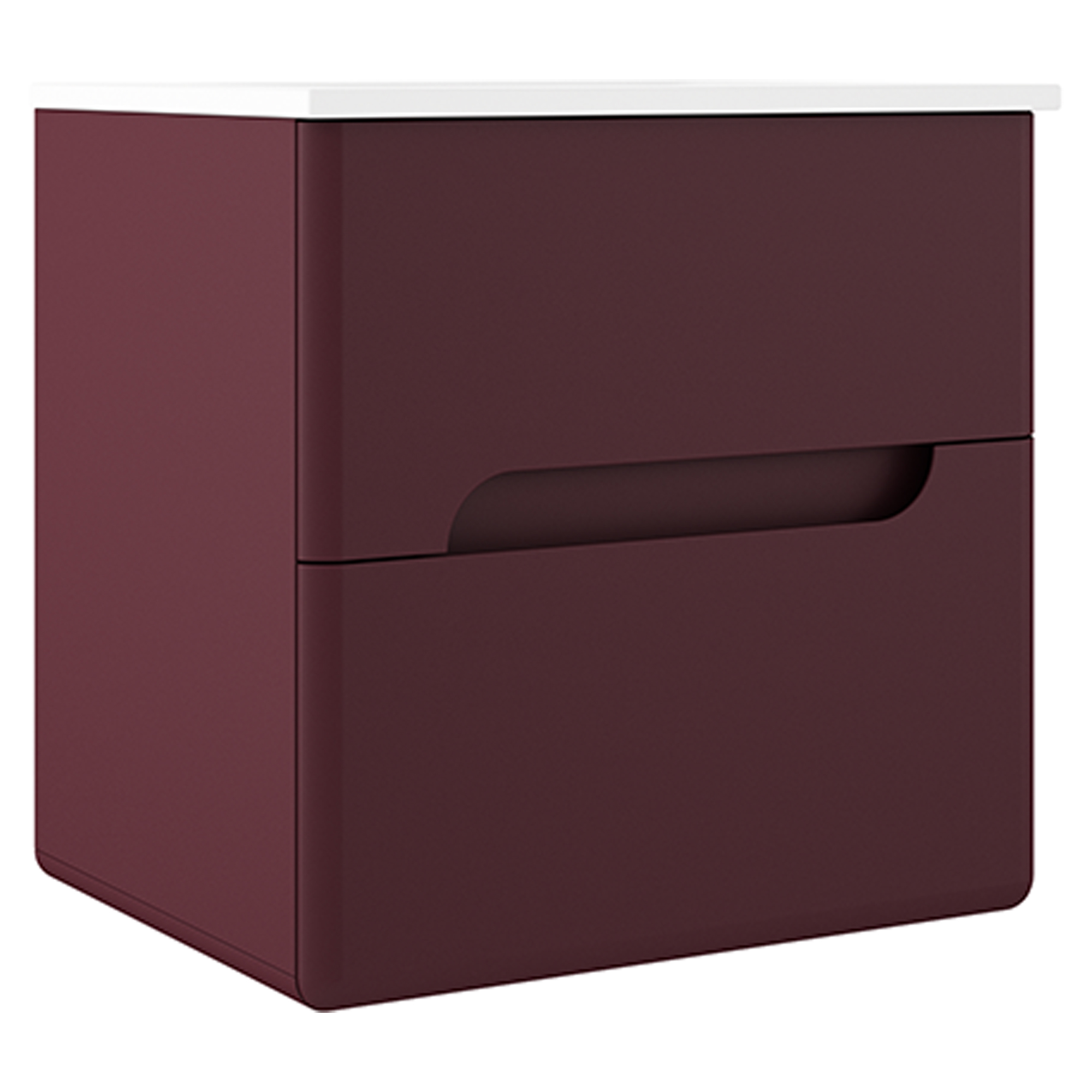 Underskab Rondo Rød Mat 60 cm