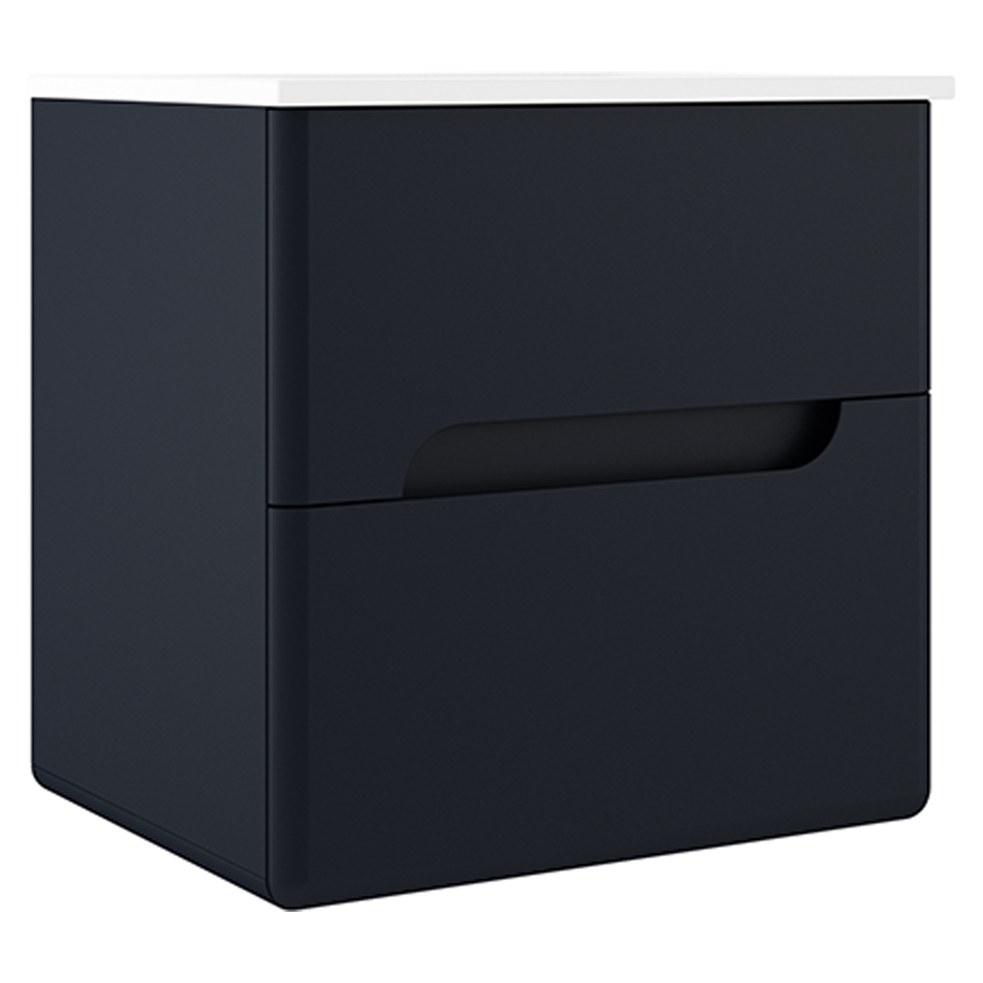 Underskab Rondo Mørkeblå Mat 60 cm