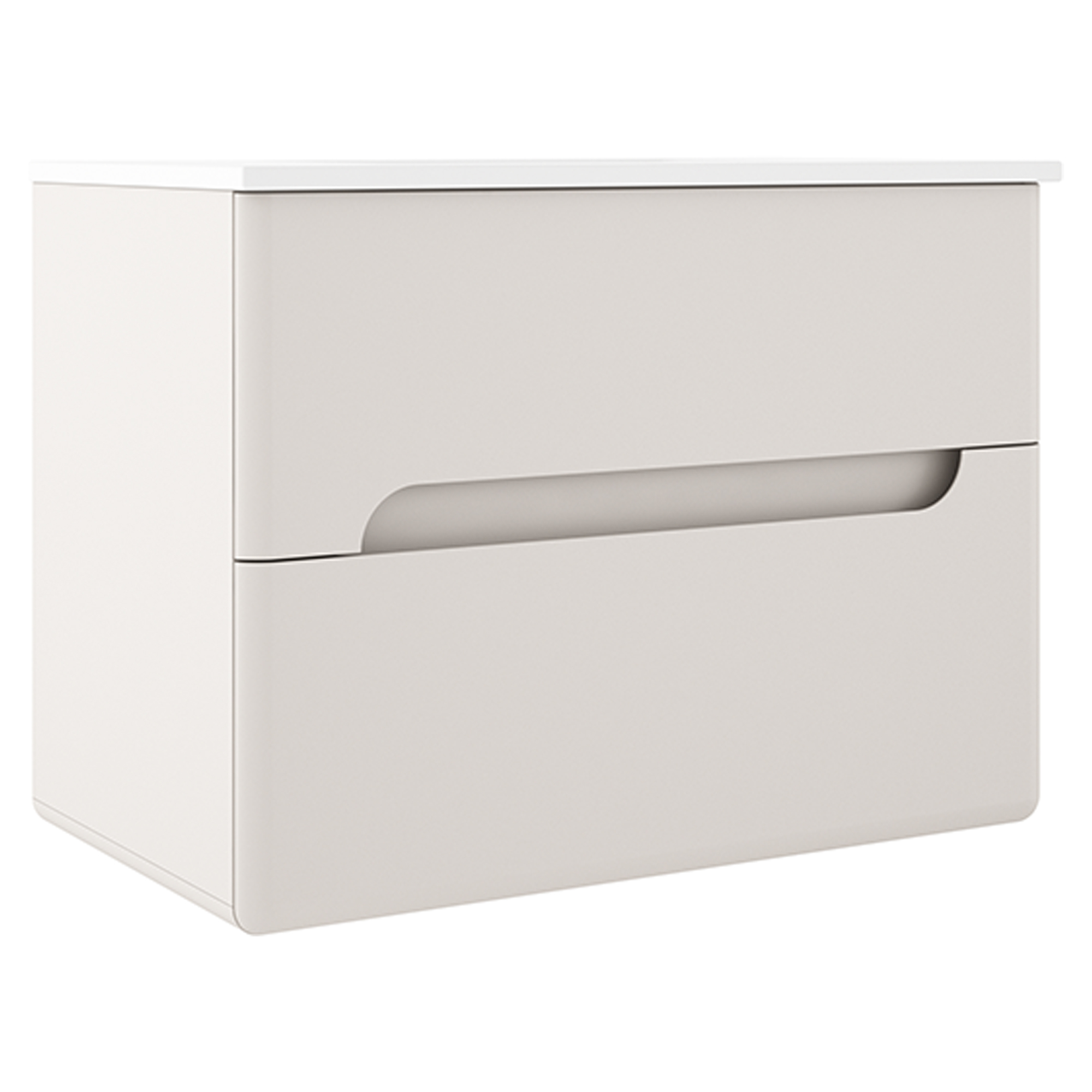 Underskab Rondo Beige Mat 80 cm