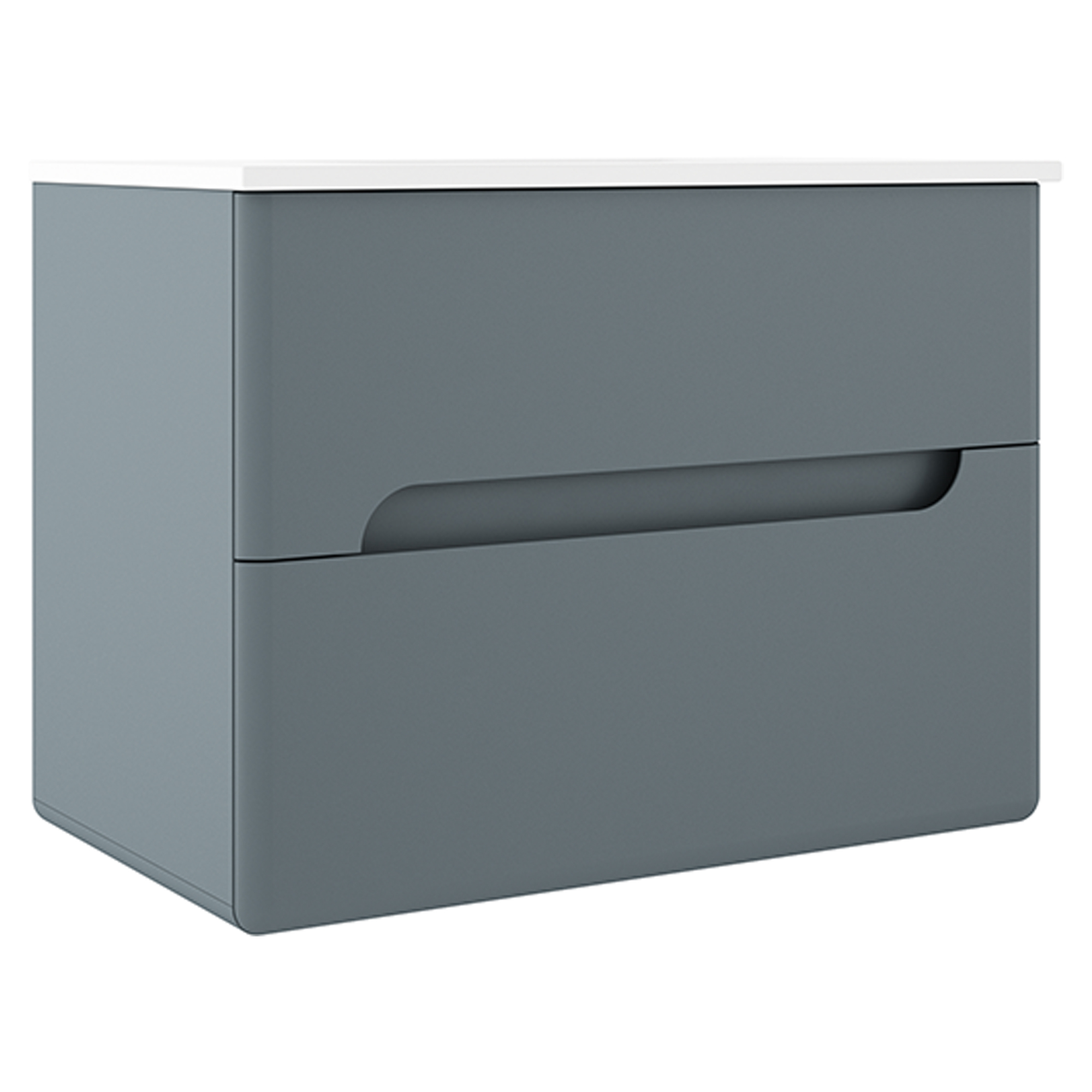 Underskab Rondo Blå Mat 80 cm