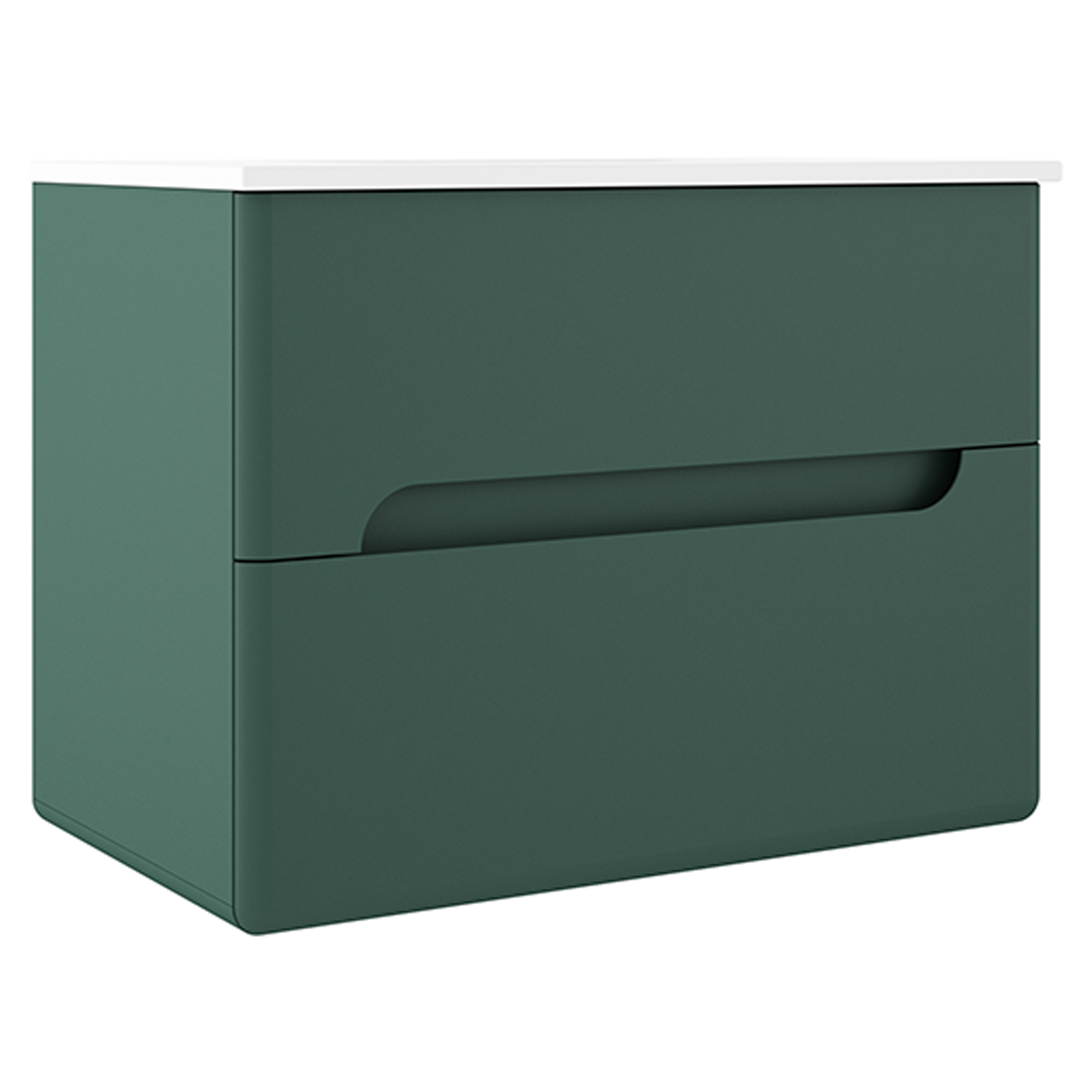 Underskab Rondo Grøn Mat 80 cm