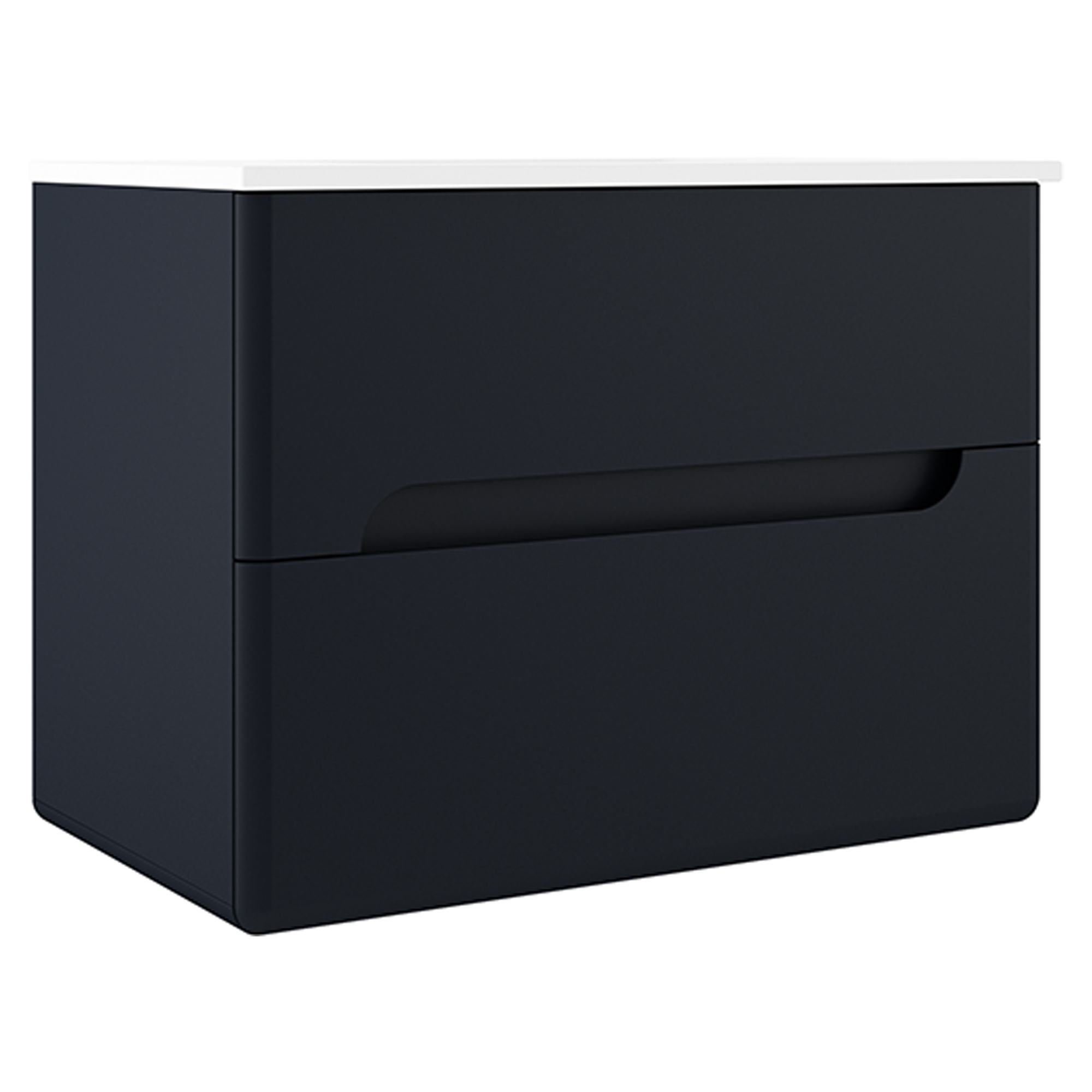 Underskab Rondo Mørkeblå Mat 80 cm