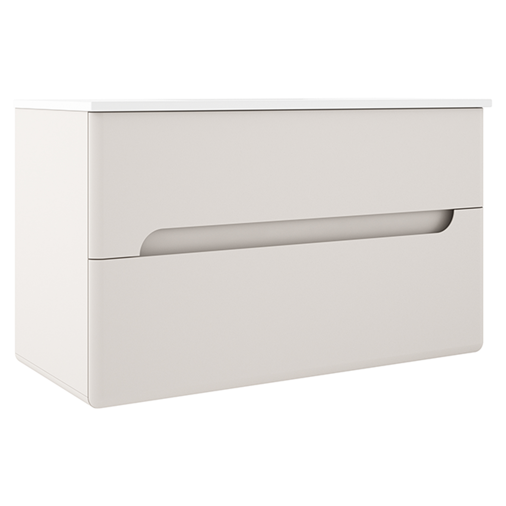 Underskab Rondo Beige Mat 100 cm