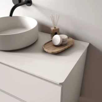 Bordplade <strong>Arka</strong>  Hvid Mat 100x46 cm
