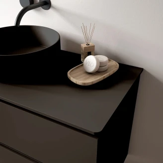Bordplade <strong>Arka</strong>  Sort Mat 120x46 cm
